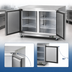 Thumbnail image #4 for Arctic Air AUC48F 48.25-Inch Two-Section Undercounter Worktop Freezer, 10.1 Cu. Ft.