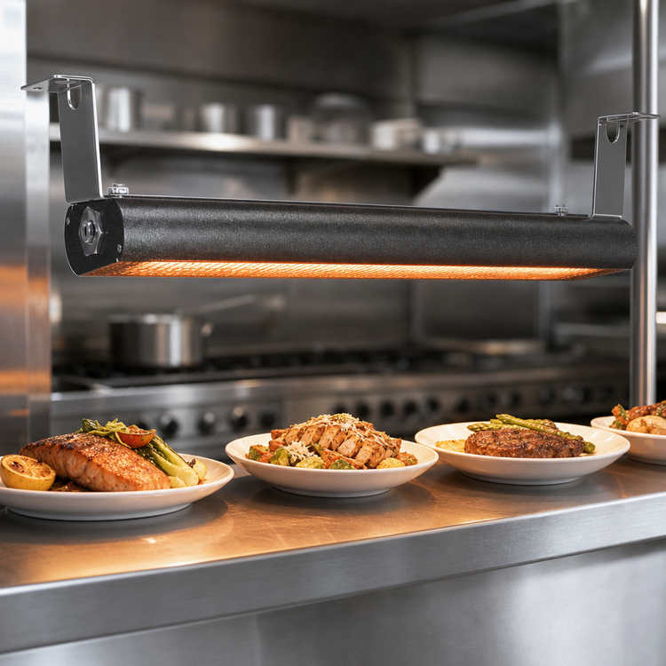 Product image #4 for Vollrath 54-Inch Low Profile Single Unlighted Strip Heat Lamp, 208V