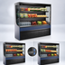 Thumbnail image #4 for Federal Industries Vision Series Refrigerated Slim-Line Self-Serve High Profile Open-Air Cooler Display Case, 72-Inch Wide