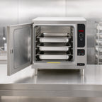 Thumbnail image #4 for Cleveland Range Quick Ship 22CET32082403EZTQS Boilerless Electric Countertop Convection Steamer, 1 Compartment, 3 Full-Size 12 x 20-Inch Pans