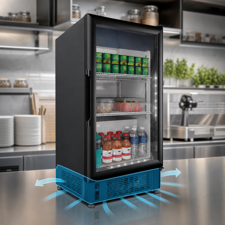 Bottom-Mounted Self-Contained Refrigeration