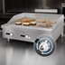 Thumbnail image #4 for Comstock-Castle Castle Series Countertop Gas Griddle with 24 x 24 Inch Polished Steel Plate