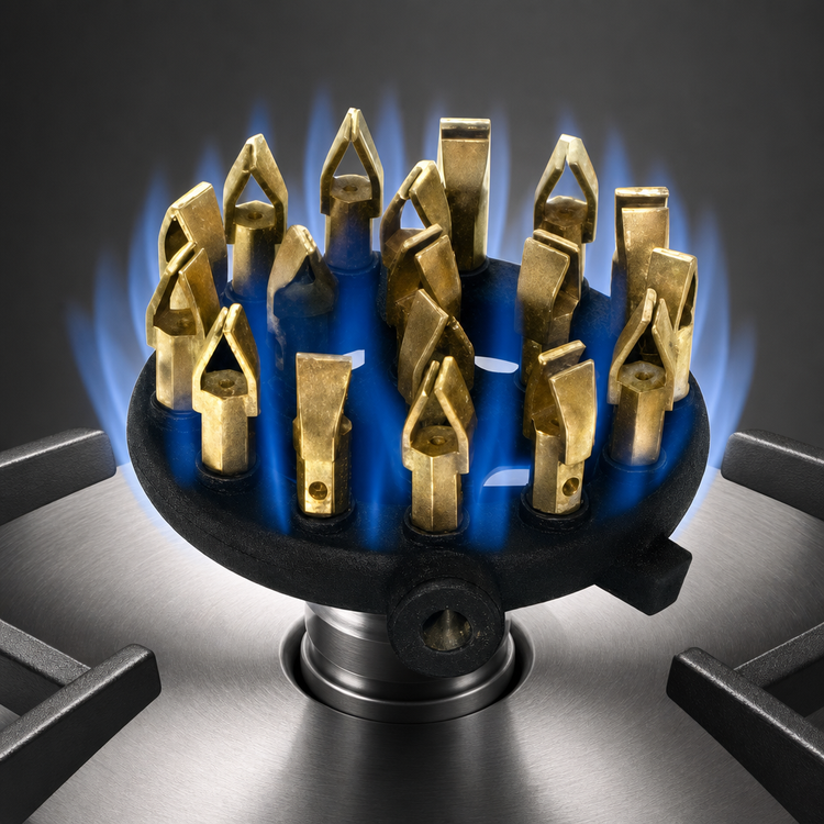 Product image #4 for Vertical Shield Tip Burner, 18 Tip, Propane Gas, 62,000 BTU
