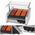 Thumbnail image #4 for APW Wyott X*PERT Countertop Hot Dog Roller Grill, 11 Tru-Turn Rollers, Stainless Steel Exterior