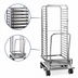 Thumbnail image #4 for RATIONAL Mobile Oven Rack With Integrated Transport Cart, 20-Pan Capacity for SCC 202/CMP 202 Series