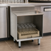 Thumbnail image #4 for Eagle Group 2200 Series Underbar Glass Rack Storage Unit, Open Top, 18-Inch Wide