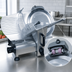 Thumbnail image #4 for Serv-Ware SLC-12 12-Inch Gravity Feed Meat Slicer with Belt Drive and Safety Guard