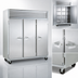 Thumbnail image #4 for Traulsen Dealer's Choice G31012 3-Section Self-Contained Reach-In Freezer with Full-Height Solid Doors