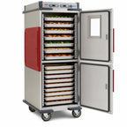 Thumbnail image #4 for Metro C5 Transport Armour C5T9D-DSB Full-Height Dual-Cavity Insulated Mobile Heated Holding Cabinet, 14 Sheet Pan/32 Hotel Pan Capacity