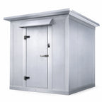 Thumbnail image #4 for AmeriKooler Quick Ship QF081077**F-O Outdoor Walk-In Freezer Panel Kit with Aluminum Floor, 7'-10" W x 9'-9 1/4" L x 7'-7" H