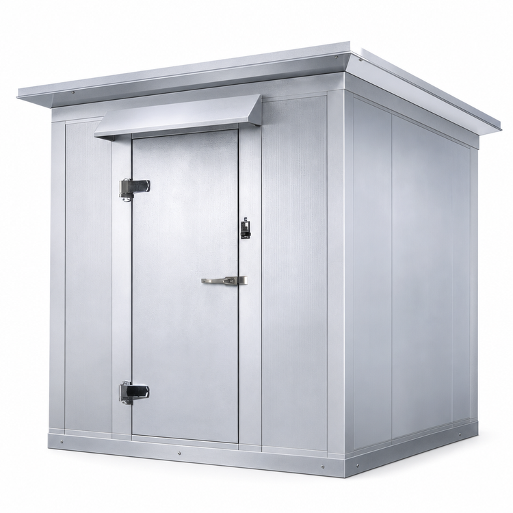 Product image #4 for Outdoor Quick Ship Walk-In Freezer Panel Kit with Aluminum Floor
