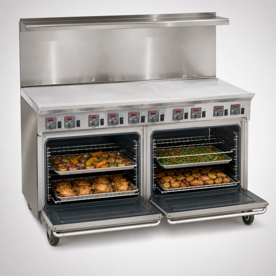 Two Standard Ovens