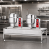 Thumbnail image #4 for Vulcan Dual 12-Gallon Electric Tilting Kettle/Stand Assembly with 64-Inch Stainless Steel Stand