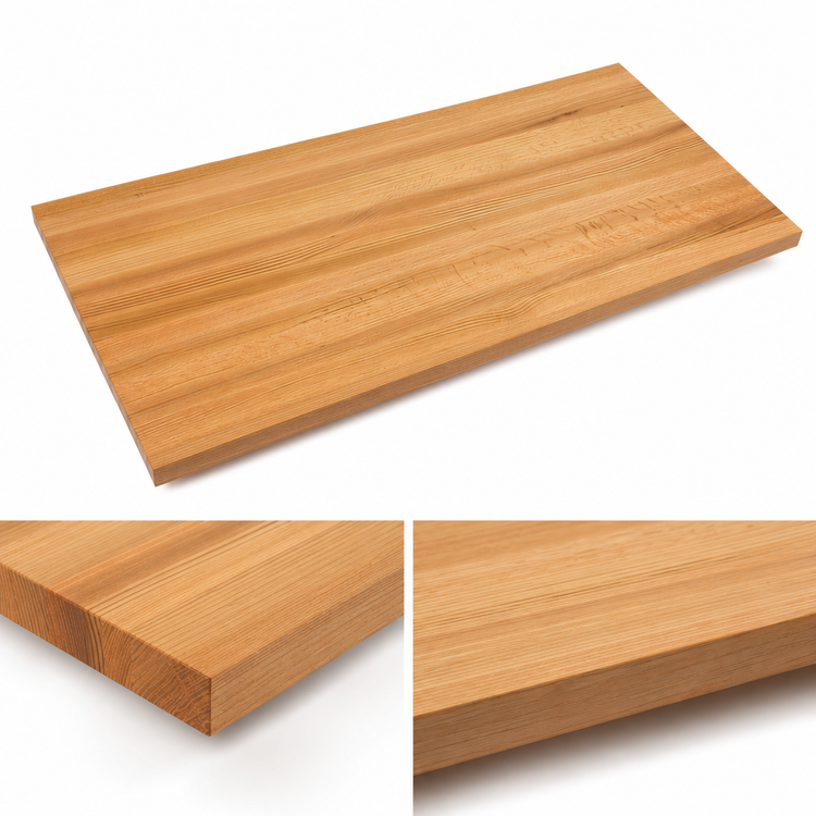 Product image #4 for John Boos Appalachian Red Oak Island Countertop, 84 x 27 x 1-1/2 Inch, Edge Grain, Penetrating Oil Finish