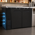 Thumbnail image #5 for Migali Competitor Series 48.75-Inch Two-Door Solid Door Refrigerated Back Bar Cabinet