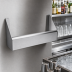 Thumbnail image #4 for Glastender, Inc. CHOICE C-SR-50 50-Inch Single Stainless Steel Speed Rail with Keyhole Mounting