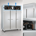 Thumbnail image #4 for Traulsen Dealer's Choice G31010 Three-Section Reach-In Freezer with Full-Height Solid Doors, Self-Contained Top-Mounted R-290 Refrigeration, 115V