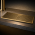 Thumbnail image #4 for Micro Matic 24-Inch x 8-Inch Surface Mount Drip Tray Trough with PVD Brass Screen