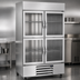 Thumbnail image #4 for Beverage-Air Horizon Series Two-Section Half-Glass Door Reach-In Refrigerator, 40.2 Cu. Ft., Bottom Mount, Stainless Steel