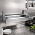 Thumbnail image #4 for CHOICE 26-Inch Double Stainless Steel Speed Rail with Keyhole Mount