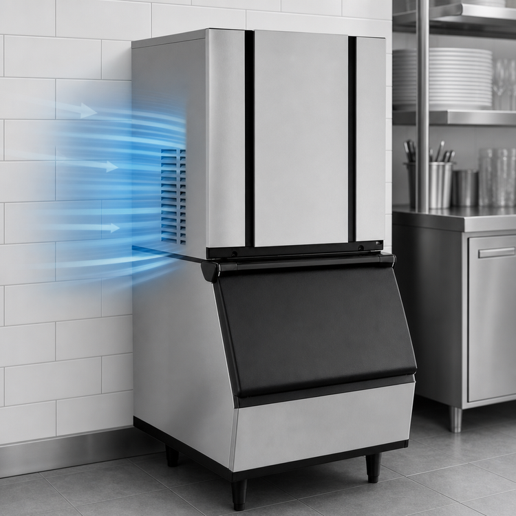 Product image #5 for Ice-O-Matic Elevation Series 22-Inch Wide Air-Cooled Modular Full-Size Cube Ice Maker, 555 lb Daily Production