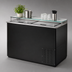 Thumbnail image #4 for Pro-Line 50-Inch Flat Top Deep Well Horizontal Bottle Cooler with Sliding Doors, Black