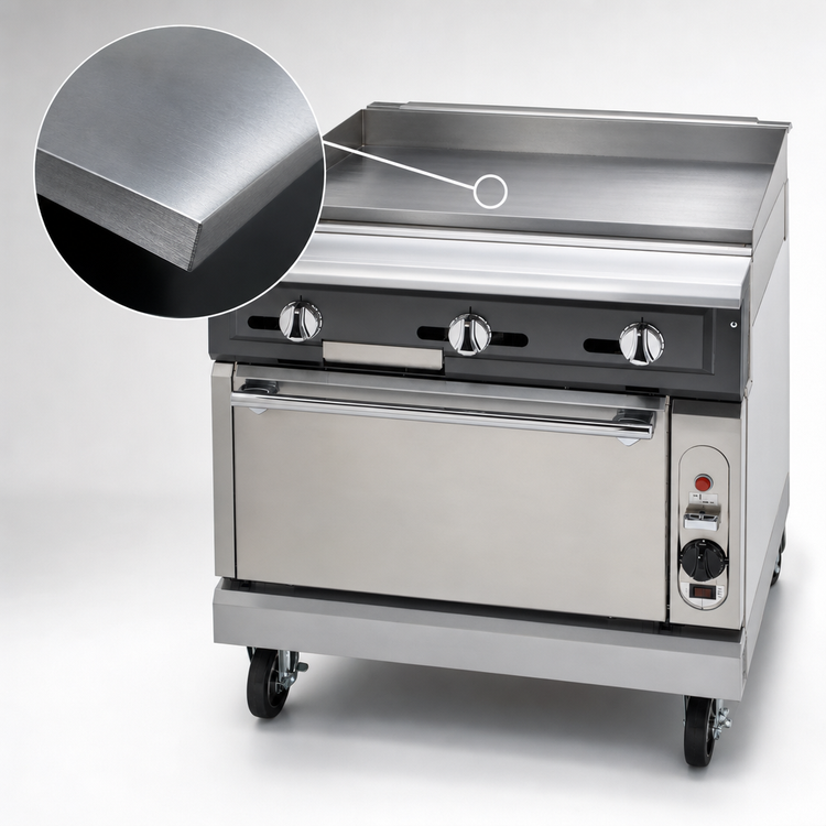 Product image #5 for Vulcan V Series 36-Inch Heavy Duty Modular Gas Griddle with Thermostatic Controls