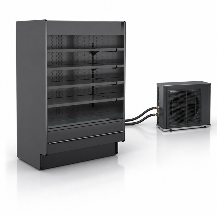 Product image #4 for Structural Concepts Fusion® MD872R High-Profile Reach-In Remote DX Refrigerated Service Case with LED Lights