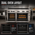 Thumbnail image #4 for Wolf Challenger XL 60-Inch Gas Restaurant Range with 10 Open Burners, 1 Standard Oven and 1 Convection Oven