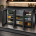 Thumbnail image #4 for True 72-1/8-Inch Two-Section Glass Door Back Bar Cooler