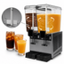 Thumbnail image #4 for Vollrath 2-Bowl Countertop Refrigerated Beverage Dispenser, 2 x 5.3-Gallon Bowls, Stirring Paddle