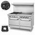 Thumbnail image #4 for Southbend S-Series 60-Inch Commercial Gas Restaurant Range with 2 Open Burners, 48-Inch Griddle, Standard Oven, and Cabinet Base