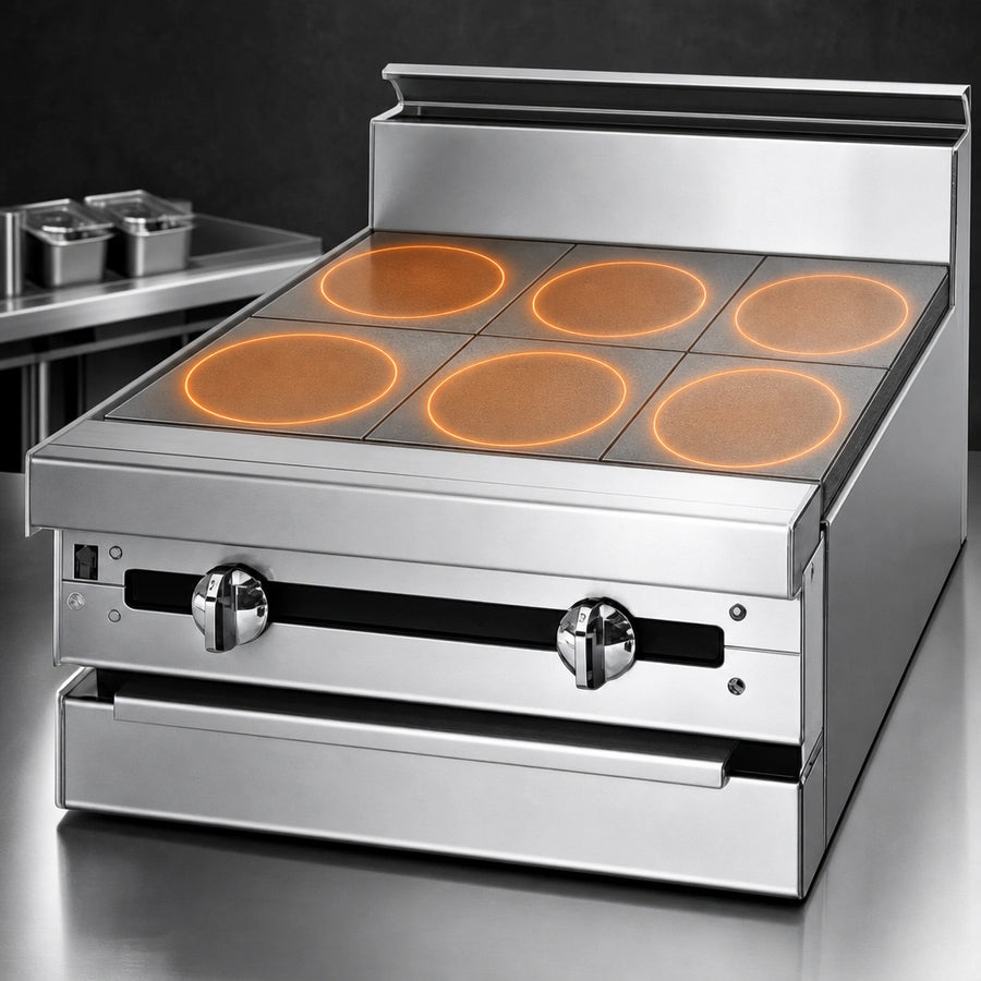 Six 12-Inch Hot Tops
