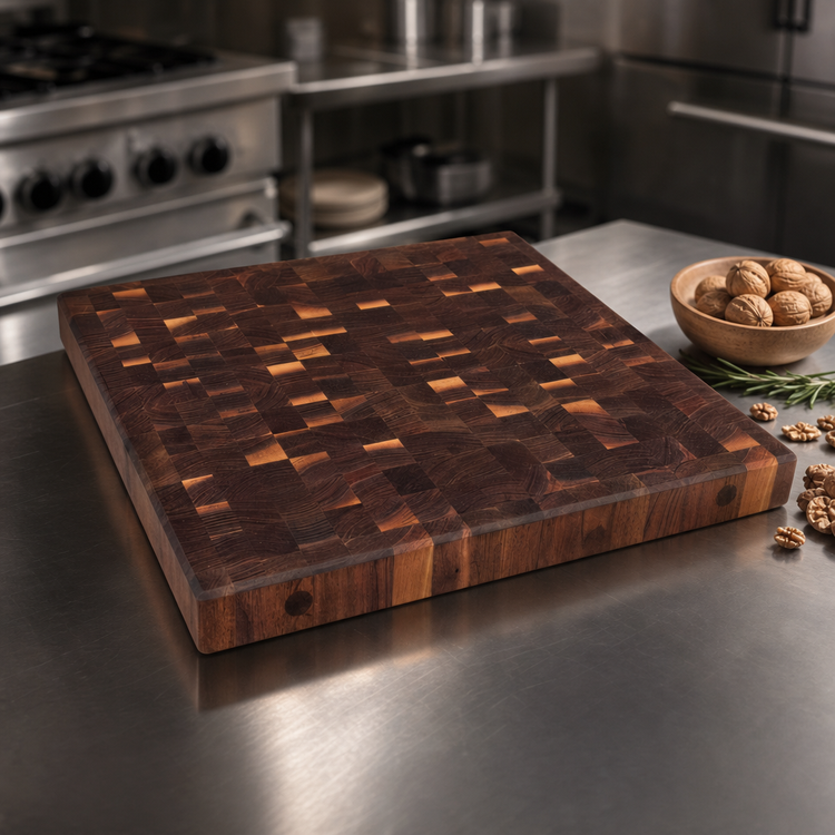 Product image #4 for Boos Block End Grain American Black Walnut Island Countertop, 60 x 25 x 2-1/4-Inch Thick