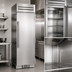 Thumbnail image #4 for True Residential 24-Inch 1-Section Upright Reach-In Freezer Column, Self-Contained, Stainless Steel