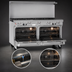 Thumbnail image #4 for Southbend Ultimate 60-Inch Gas Restaurant Range with 9 Open Burners and Dual Convection Ovens
