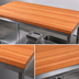 Thumbnail image #4 for Boos Block American Cherry Edge Grain Kitchen Countertop, 96 x 48 x 2-1/4 Inches, Penetrating Oil Finish
