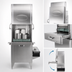 Thumbnail image #4 for CMA Dishmachines 180-TS High Temperature Single-Rack Straight-Thru Split-Door Pot & Pan Dishwasher