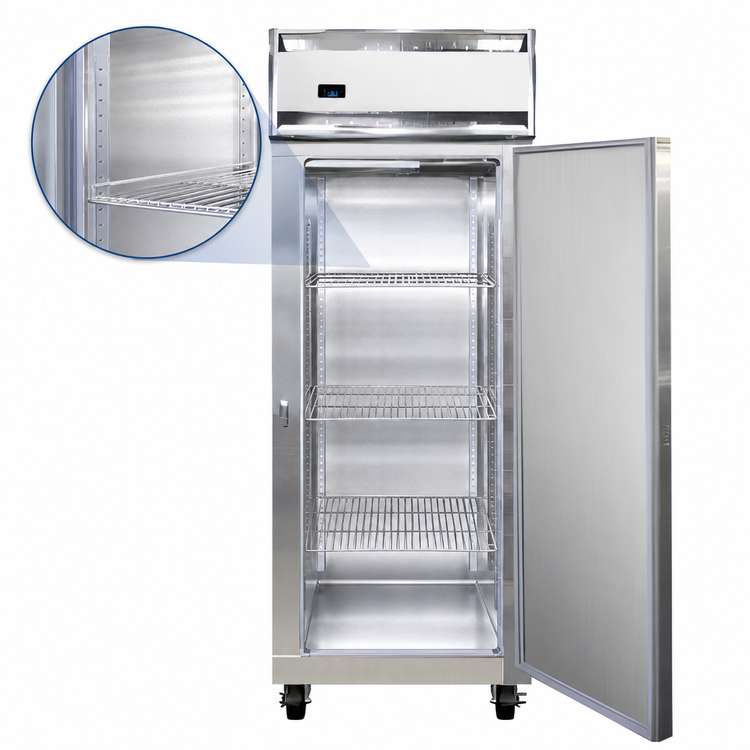 Product image #4 for Continental Refrigerator 1FENSAPT One-Section Extra-Wide Pass-Thru Commercial Freezer
