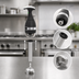 Thumbnail image #4 for Dito Sama Portable Handheld Immersion Blender with 22-Inch Stainless Steel Tube, Variable Speed, 450W