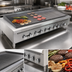 Thumbnail image #4 for Comstock-Castle CCHRB60 Countertop Gas Char-Broiler with 60