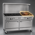 Thumbnail image #4 for Southbend Ultimate 60-Inch Gas Restaurant Range with 6 Open Burners, 24-Inch Charbroiler, and 2 Cabinets