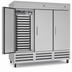 Thumbnail image #4 for Kelvinator Commercial 81-Inch Three-Section Reach-In Freezer, 72 Cu. Ft., Bottom-Mount Self-Contained Refrigeration