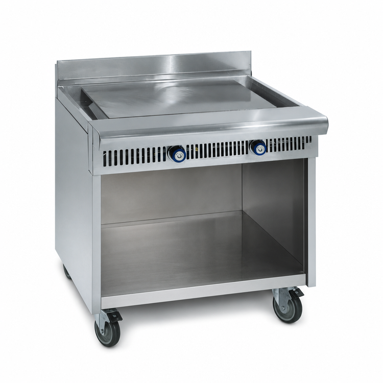Product image #4 for Imperial Spec Series 36-Inch Heavy Duty Gas Range with 1/2-Inch Plancha Top and Open Cabinet Base