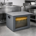 Thumbnail image #4 for Dormont Manufacturing Watts Grease Interceptors GI-75-K Grease Interceptor, 75 GPM, 150 lb Capacity, 4-Inch No-Hub Connections