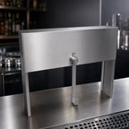 Thumbnail image #6 for Glastender SSRC-17 Single Speed Rail Locking Cover, 17 Inch, Stainless Steel