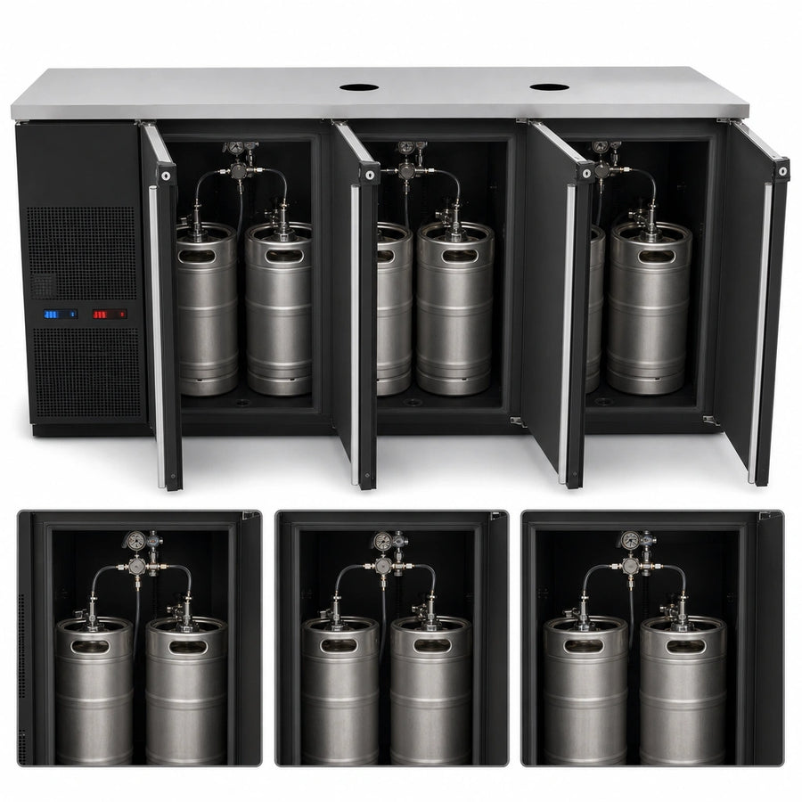 Three-Section Cabinet