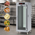 Thumbnail image #4 for Metro C5 8 Series Mobile Full-Height Pass-Thru Controlled Temperature Holding Cabinet with Tempered Double-Pane Glass Doors and Universal Wire Slides