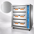 Thumbnail image #4 for American Baking Systems ABSGDO-801A Single-Deck Three-Pan Gas Deck Oven