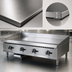 Thumbnail image #4 for IKON Cooking 48-Inch Countertop Natural Gas Griddle with 3/4-Inch Polished Steel Plate